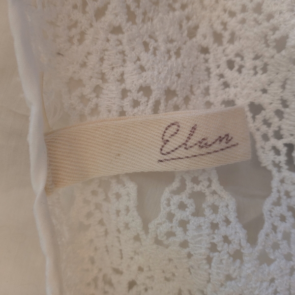 Elan Lace Crochet Bohemian Flowy Feminine Hippie Festival Maxi Kimono Cover Up - Picture 7 of 7